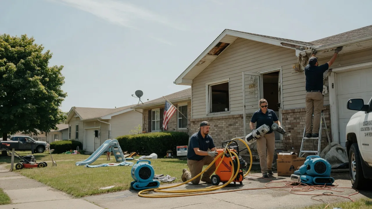 Water Damage Restoration in Lawn, PA near me